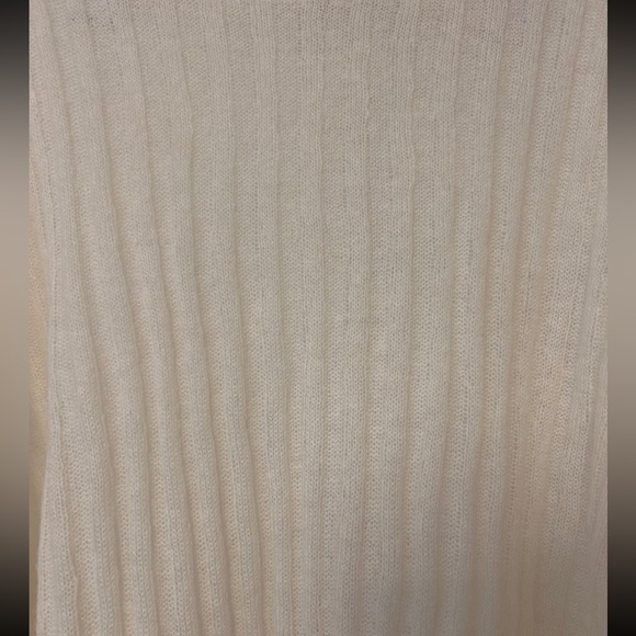 Zara SEMI-SHEER RIBBED KNIT SWEATER - Picture 4 of 9